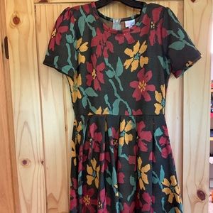 Colorful flowered Amelia dress